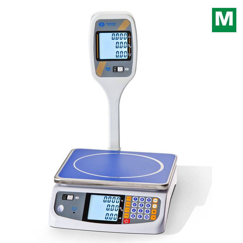 Trgovinska tehtnica EVLplus BF/LF - Klikni za zapri